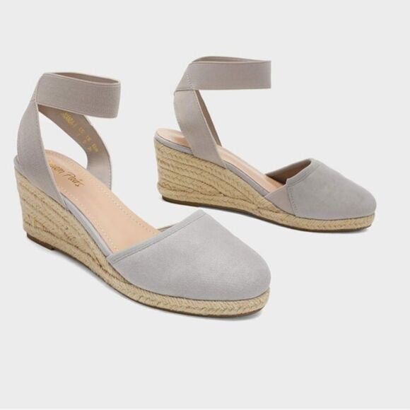 Espadrille Wedge Sandals - Worn Once - Picture 4 of 7